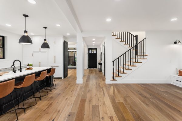 Kitchen Floor Replacement in Porter